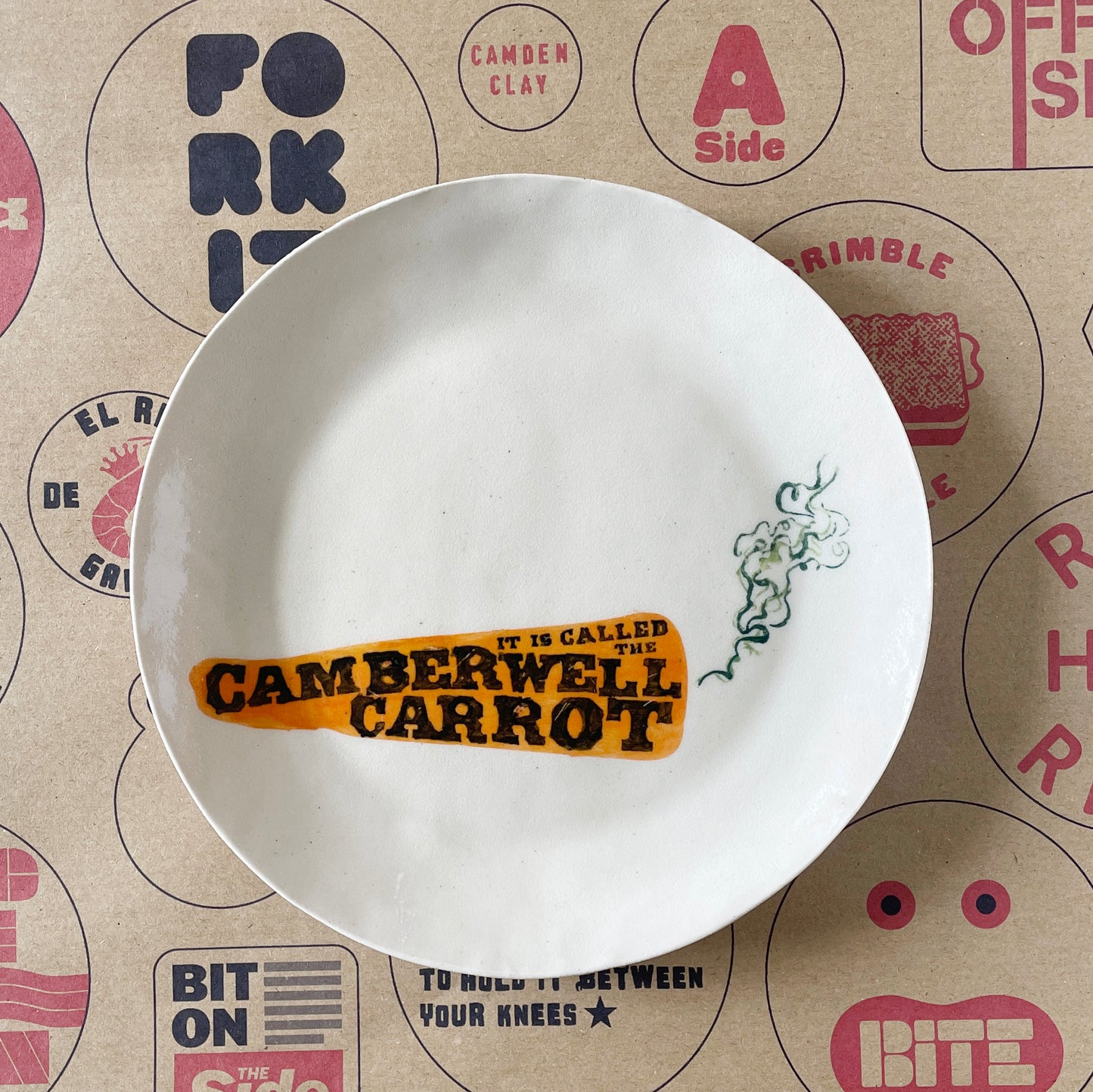 Withnail and I – 'Camberwell Carrot' Plate