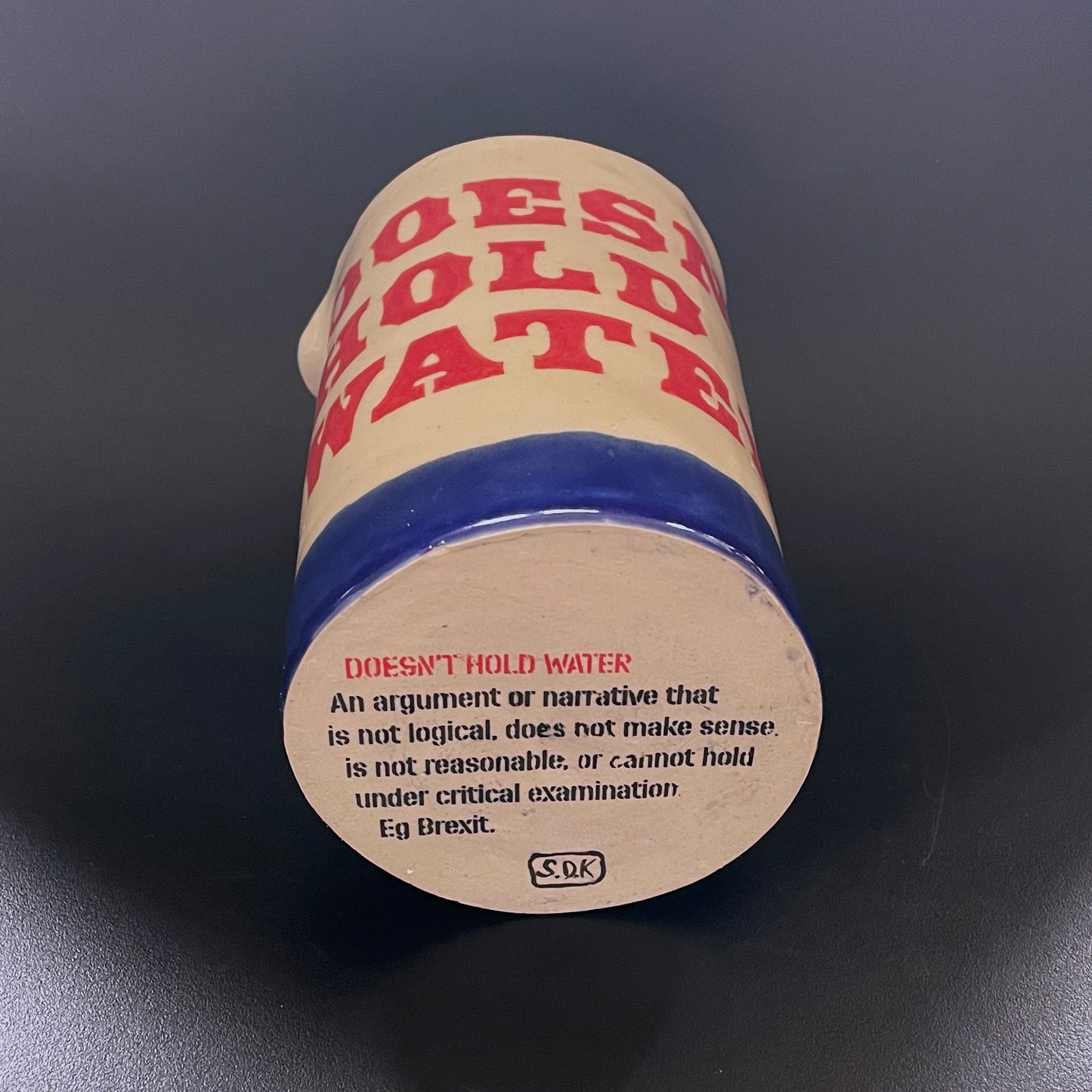 Doesn't Hold Water Jug base