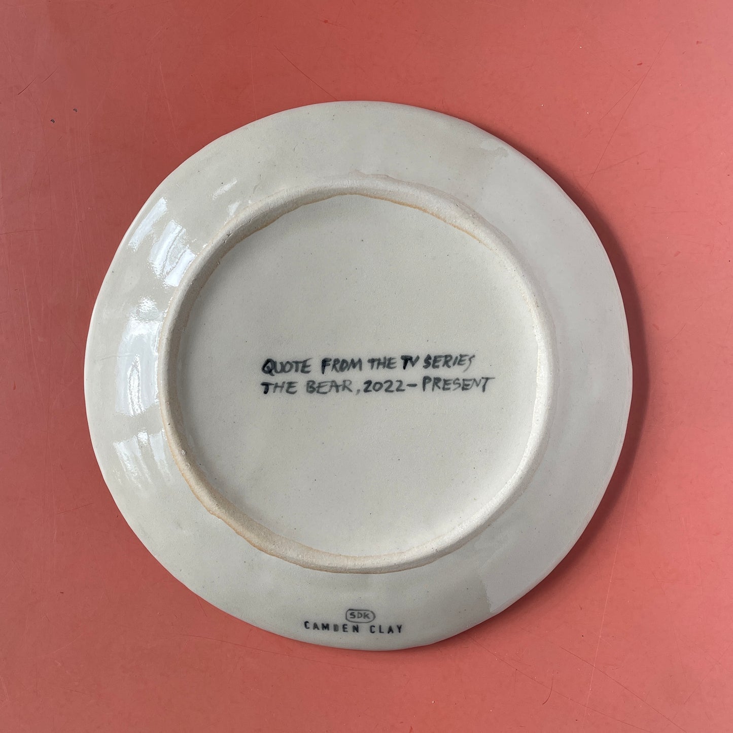 The Bear – 'Every Second Counts' Plate