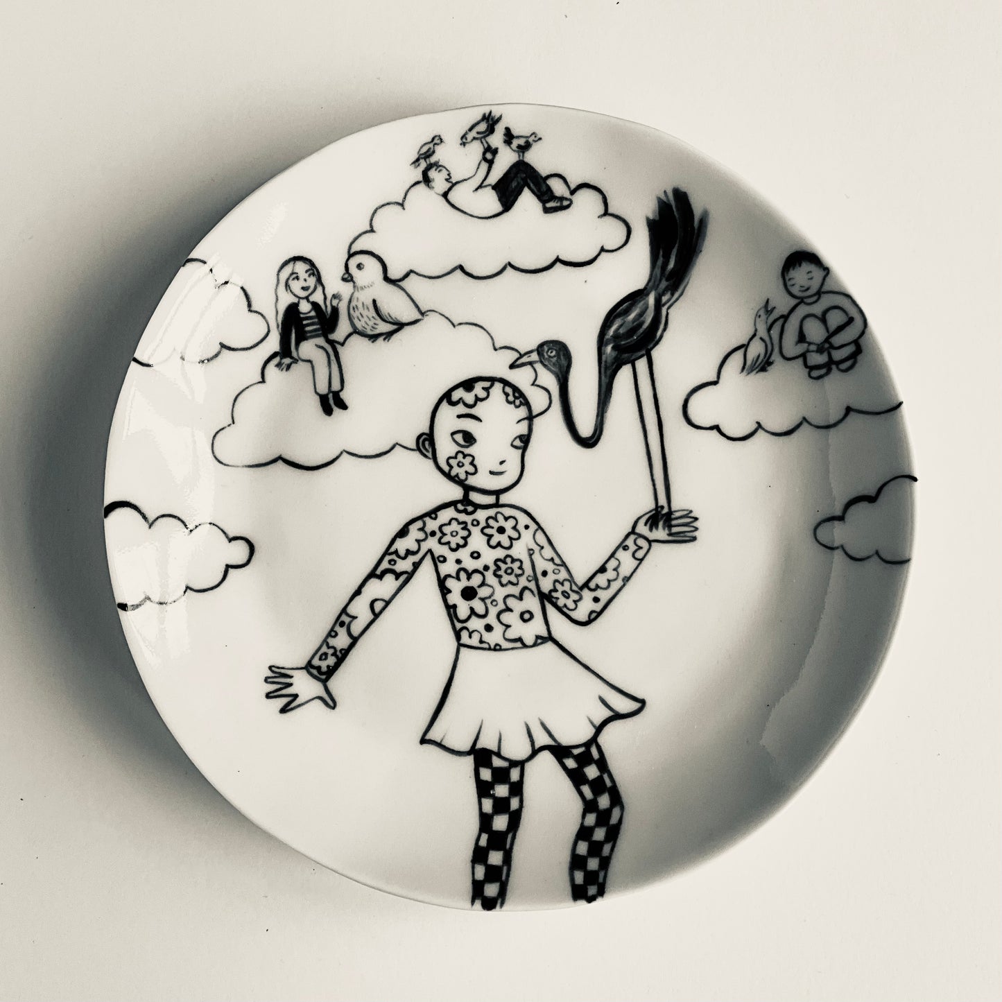 Bird Companions plate