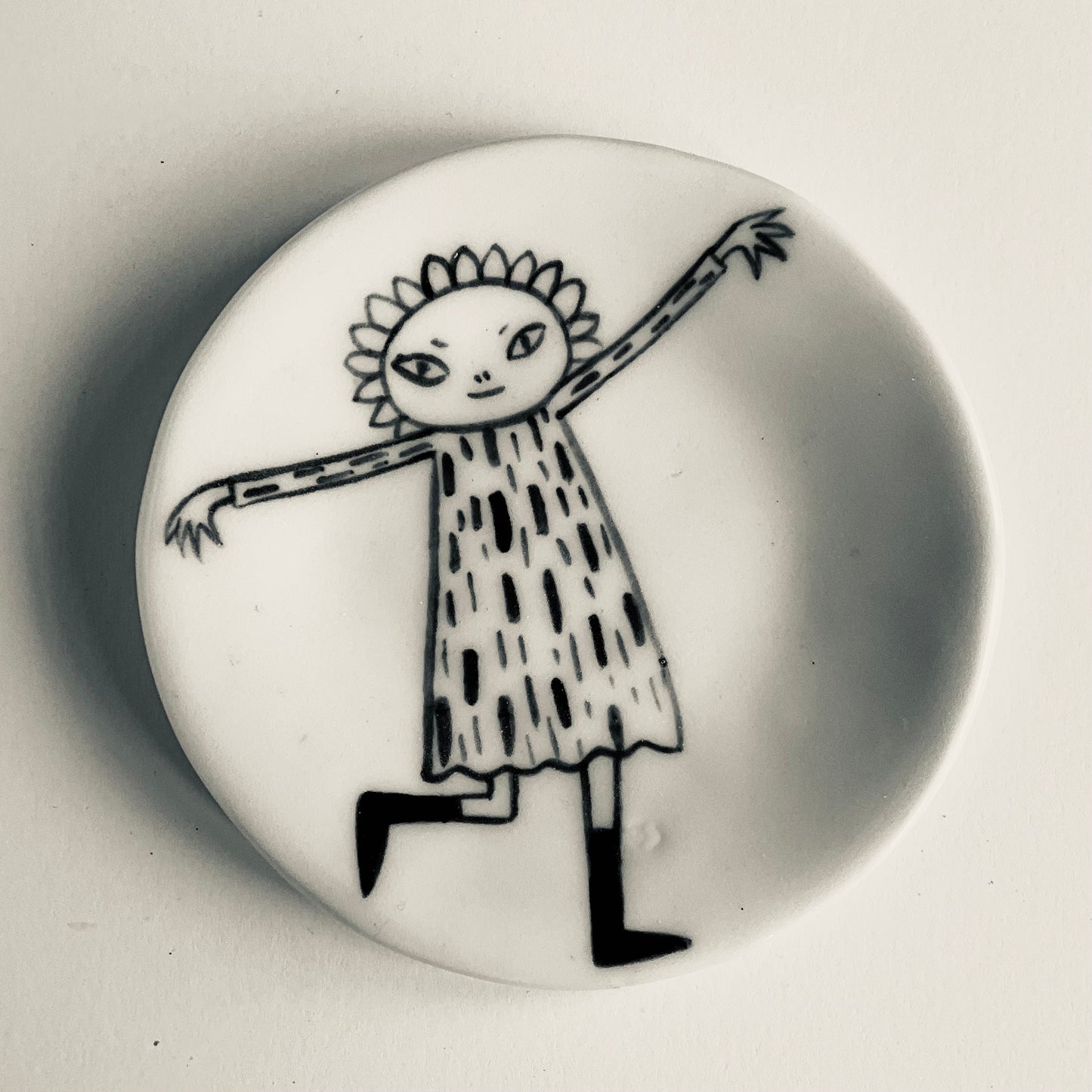 Flower Girl Plate