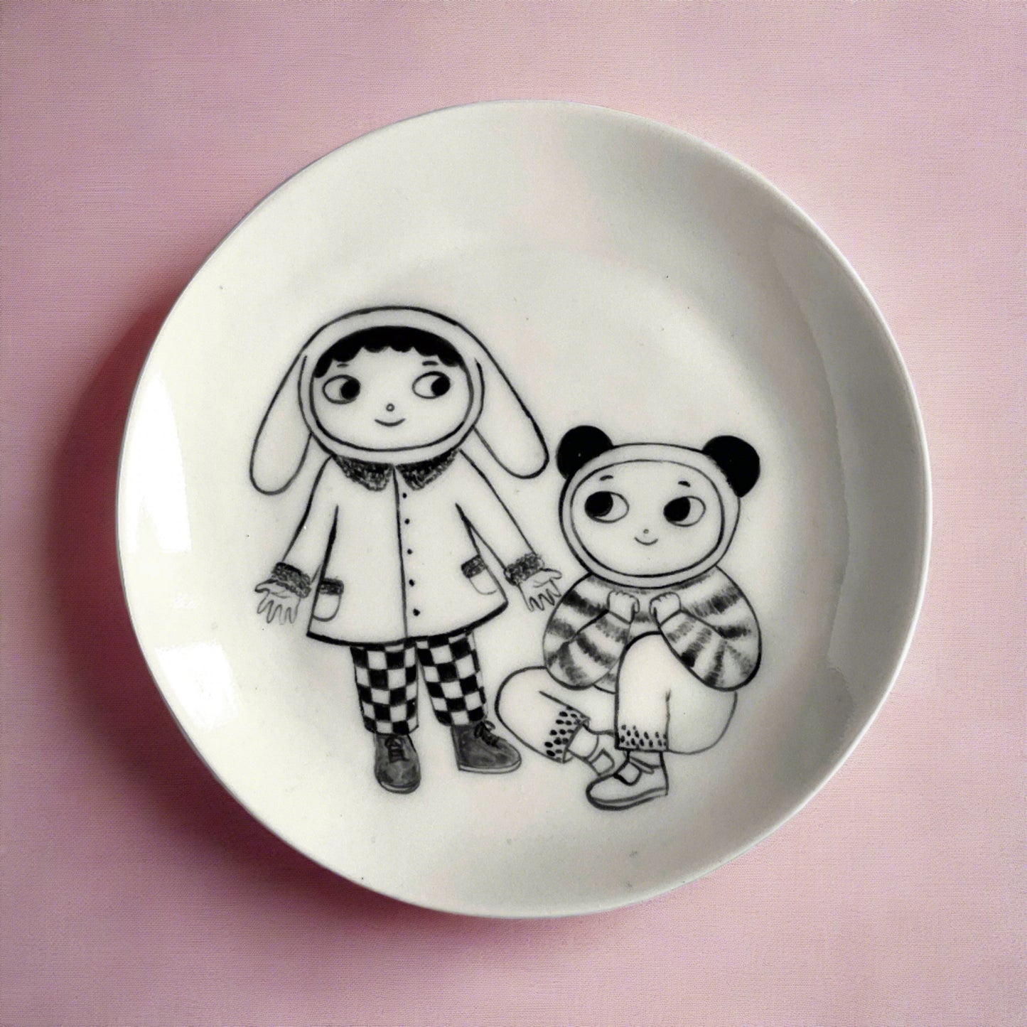 Flopsy and Panda plate