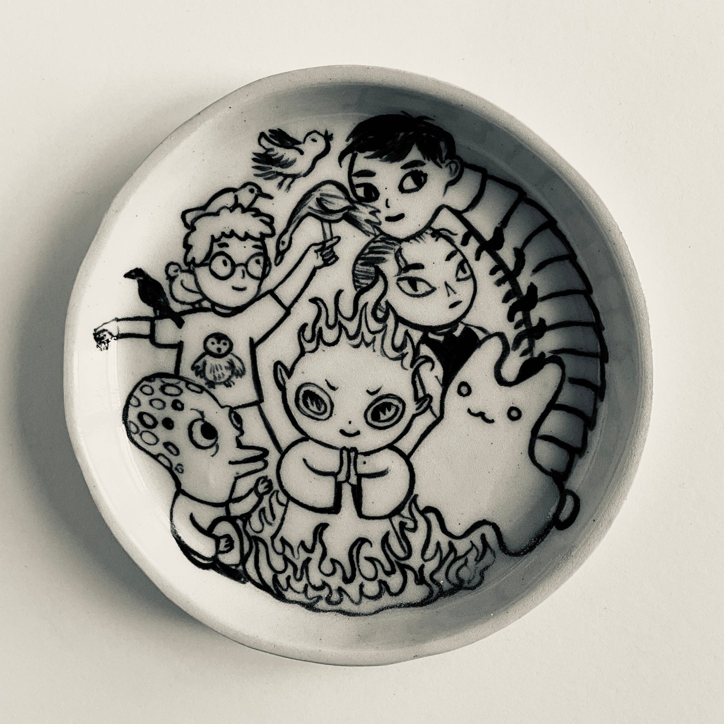 Fire Child plate