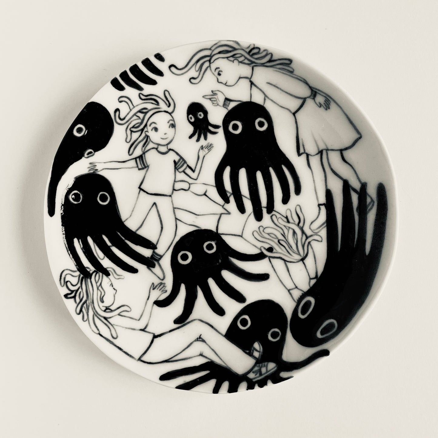 Squid Squad plate