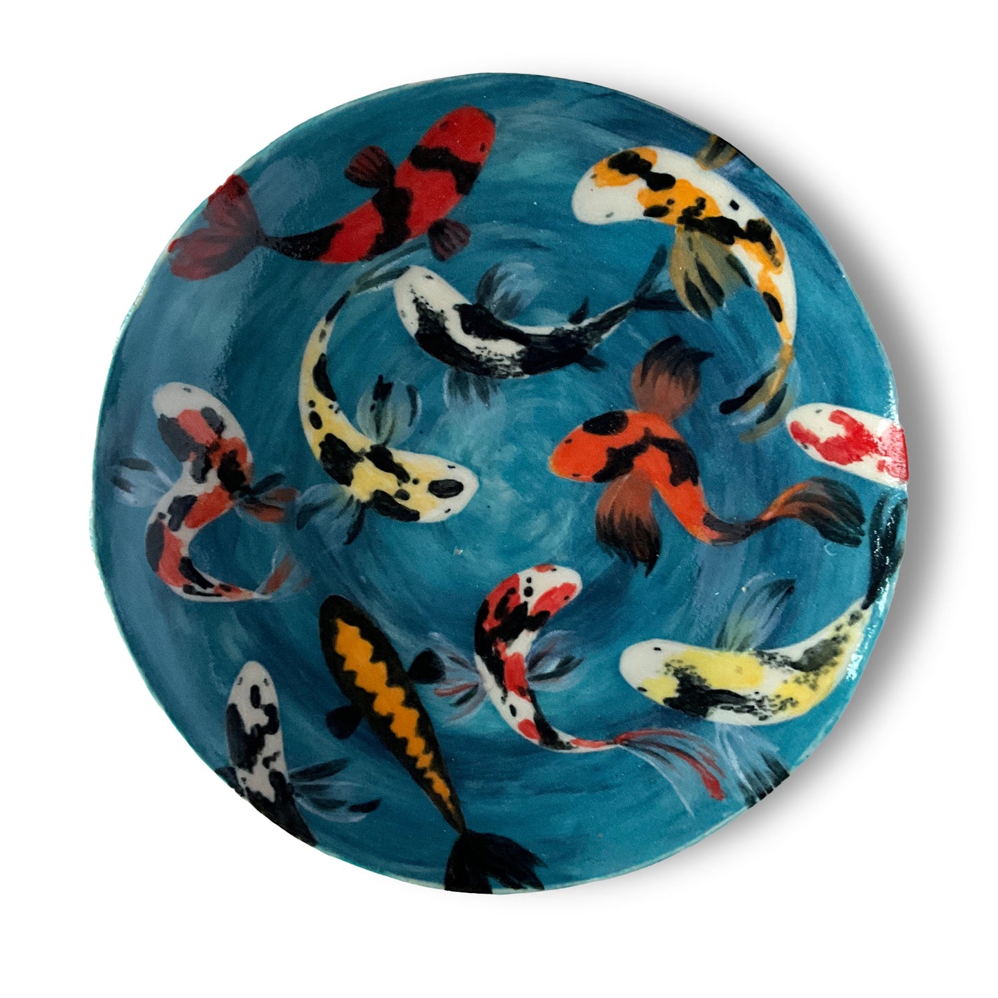 'Swirling Blue Pond'