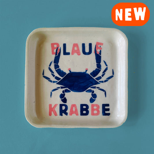 Blaue Krabbe Euro Dish 🇩🇪