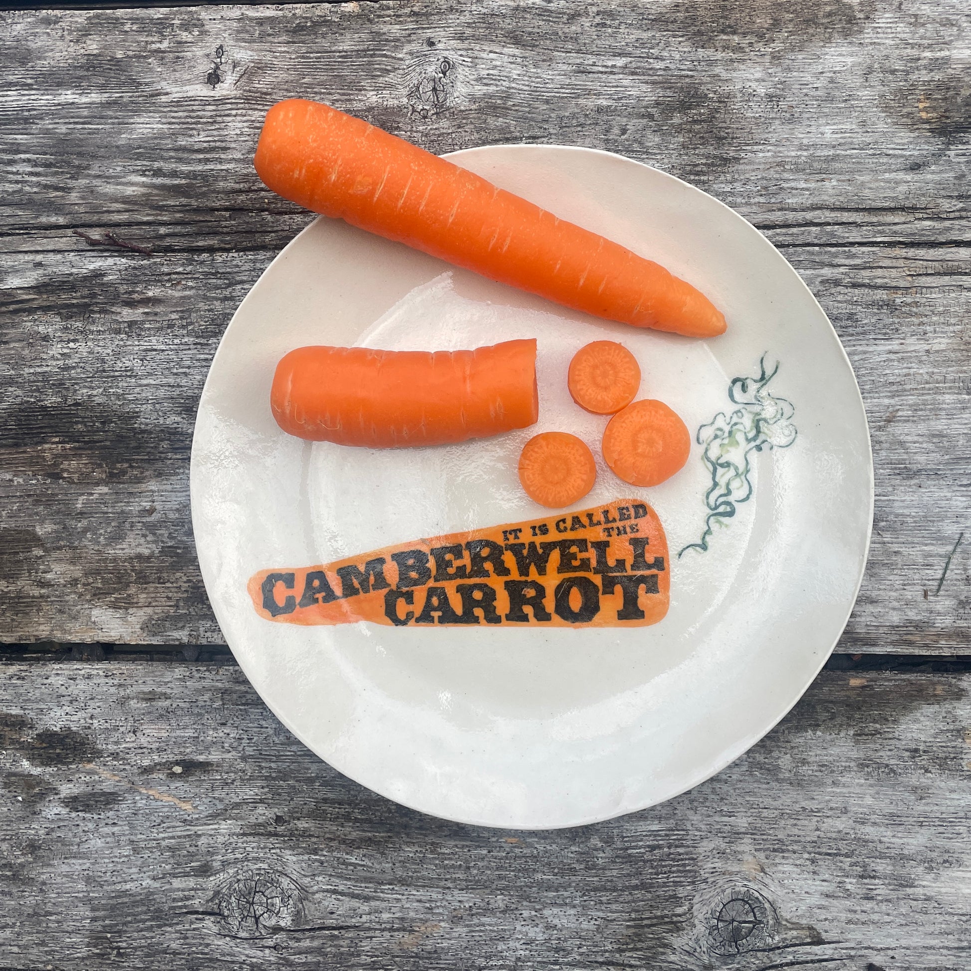 Withnail and I – Camberwell Carrot plate