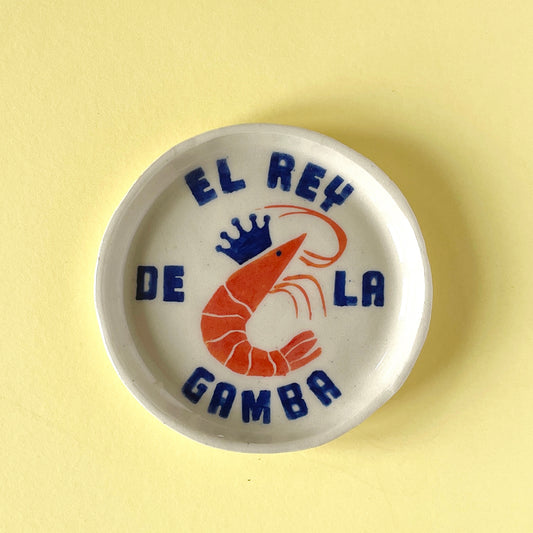 El Rey de la Gamba Side Plate