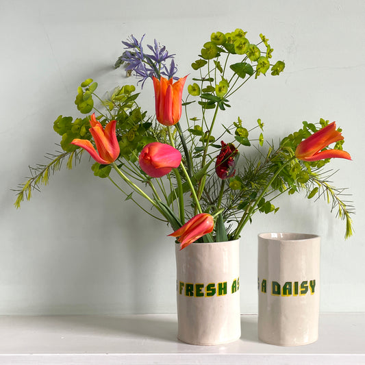 As Fresh as a Daisy Vase