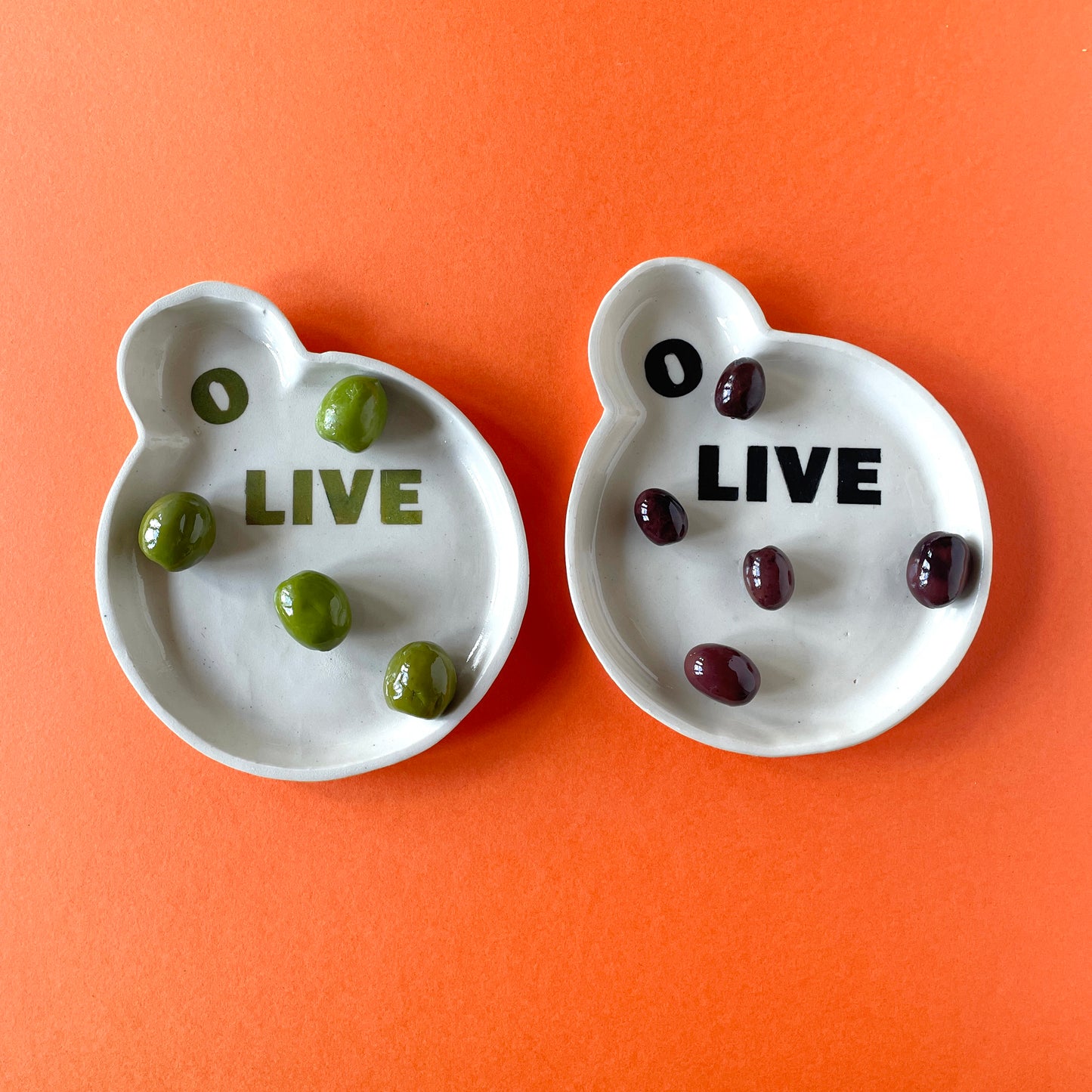 Olive Side Plate