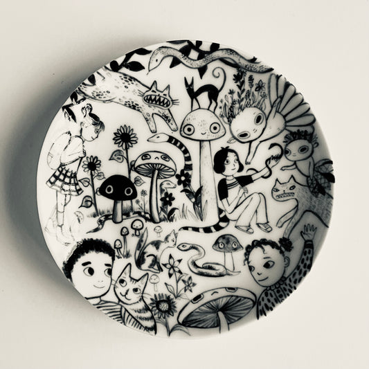 Creatures in the Wood plate