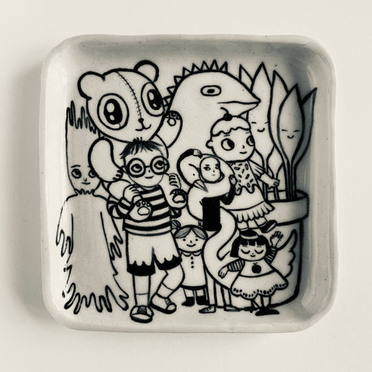 A Trip to the Funfair plate