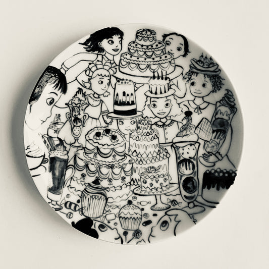 Cake Time plate