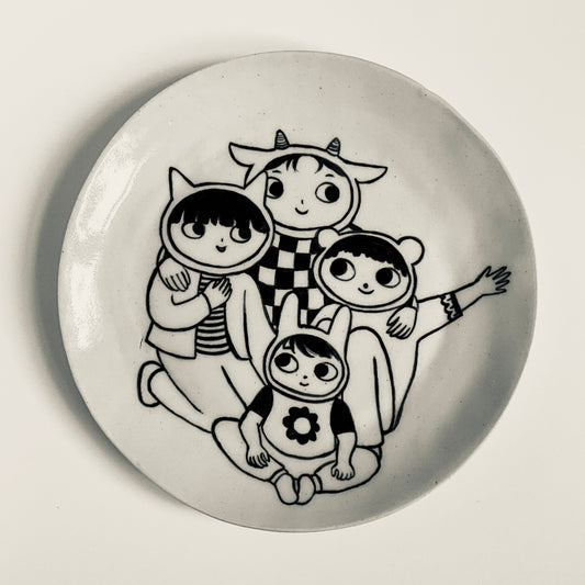 Family Portrait plate