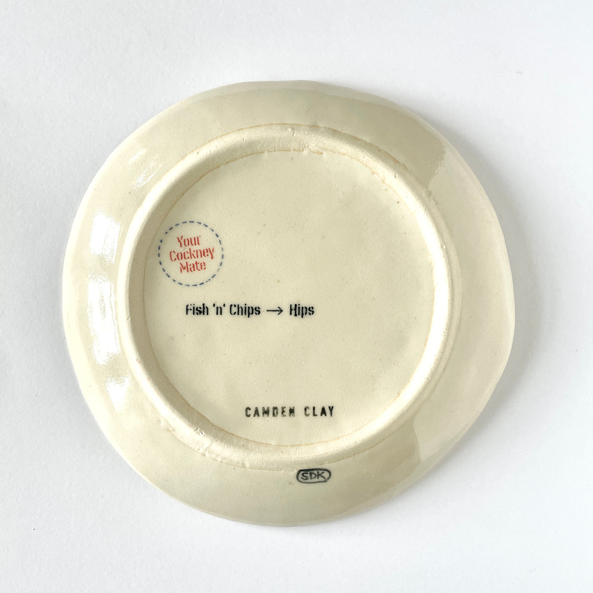 Shake Those Fish 'n' Chips! – Hips Stoneware Plate