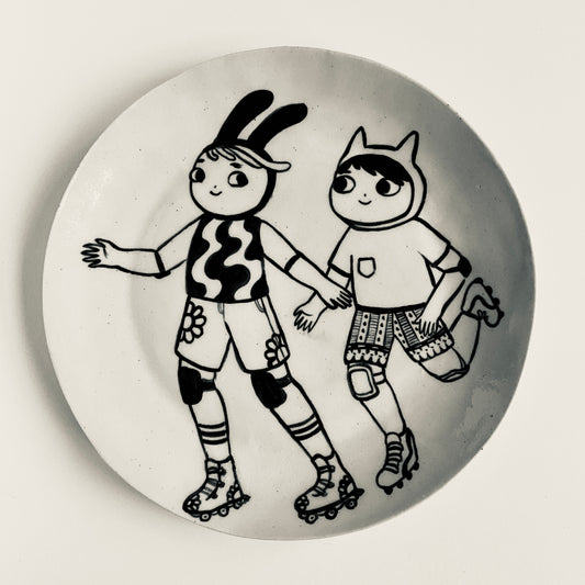 Roller Bladers plate