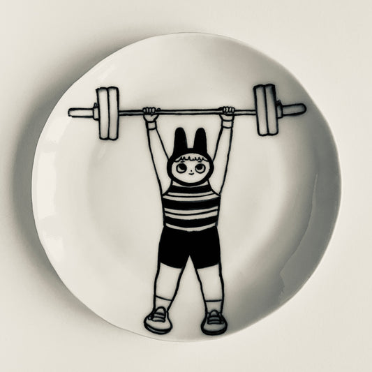 Strong Bunny plate