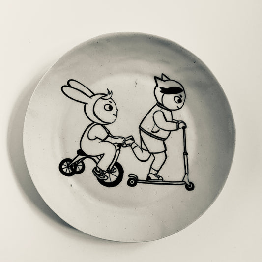 Scooter Vs Trike plate
