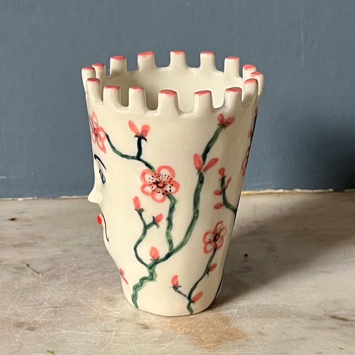 Pink Blossom Castle Top Man