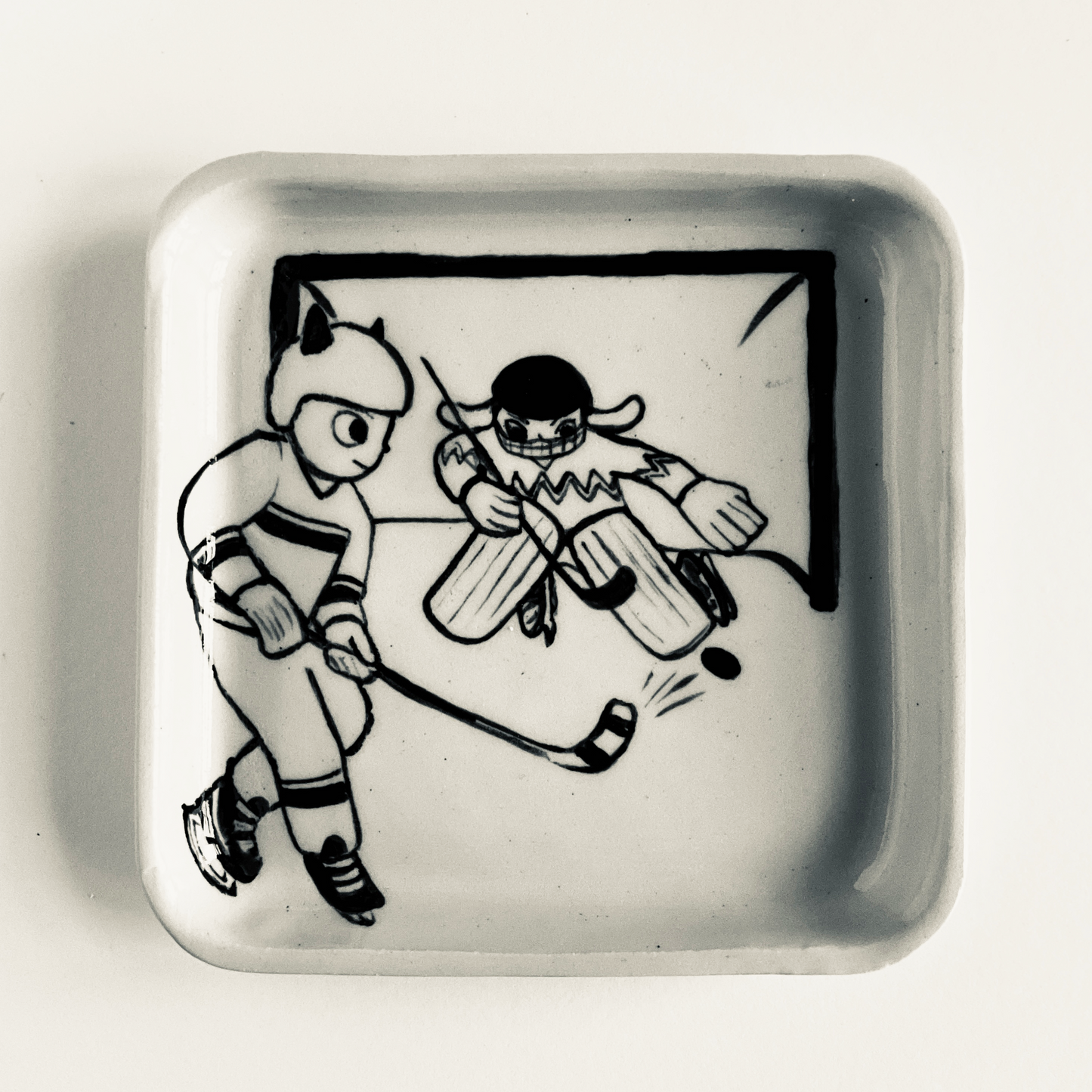 Ice Hockey plate