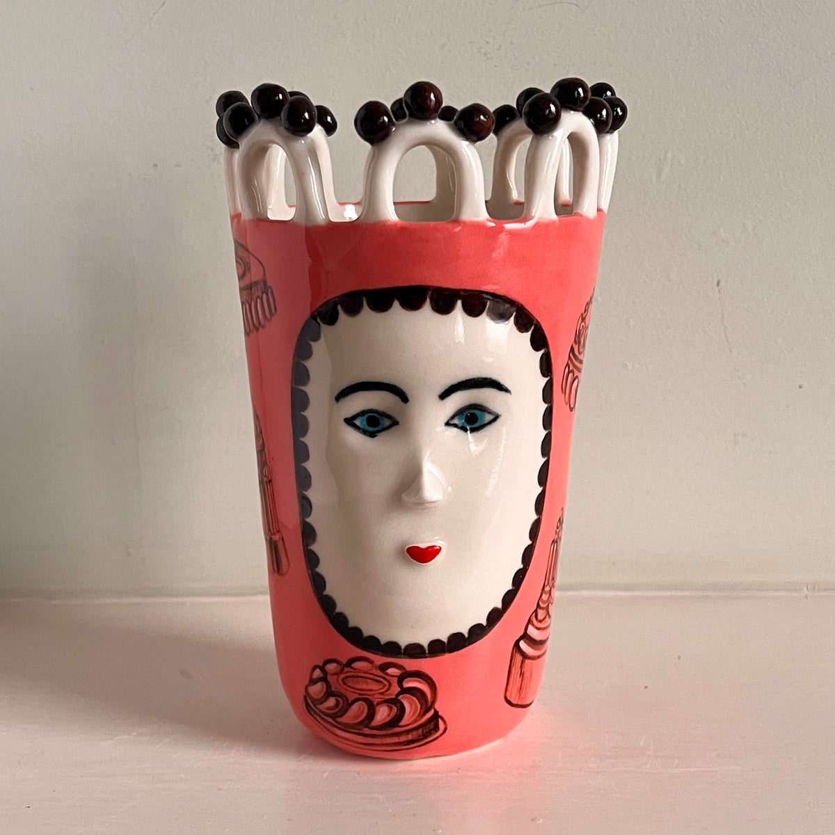 Jelly Mould Lady with Triple Chocolate Drop Crown