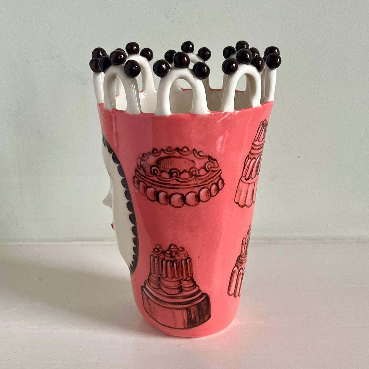 Jelly Mould Lady with Triple Chocolate Drop Crown