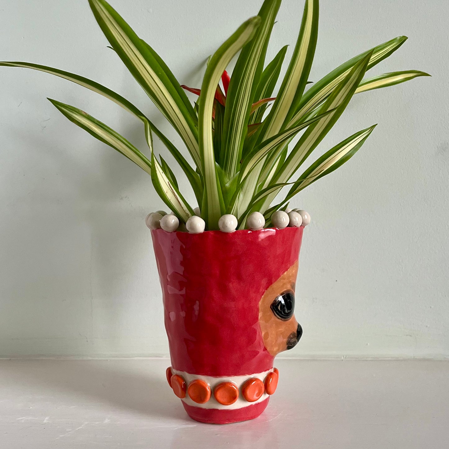 Chihuahua Dog Head Pot