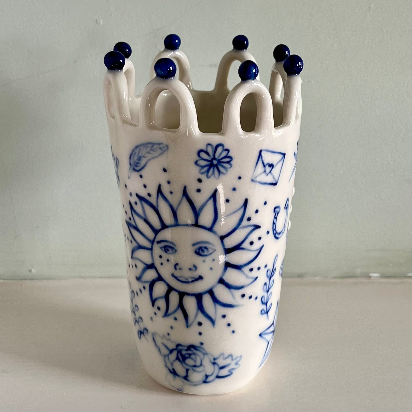 Porcelain Lady with Tattoos