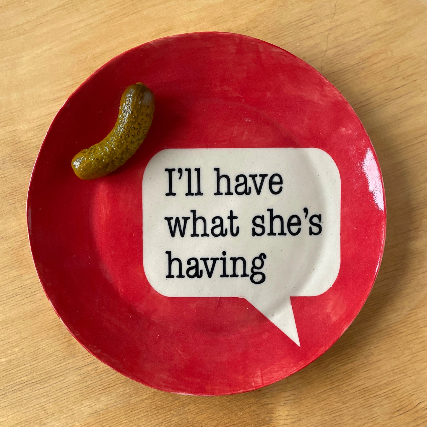 When Harry Met Sally – 'I'll Have What She's Having' Plate