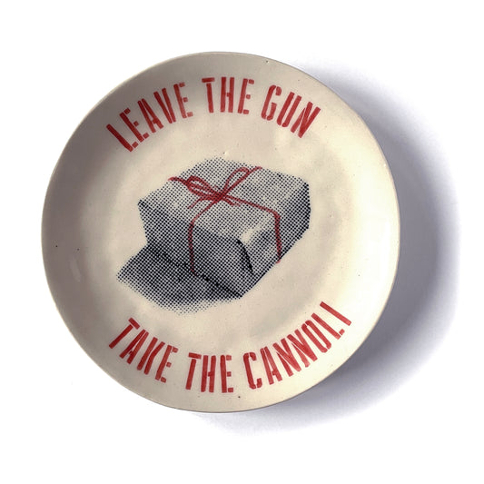 The Godfather – 'Leave The Gun Take The Cannoli' Plate