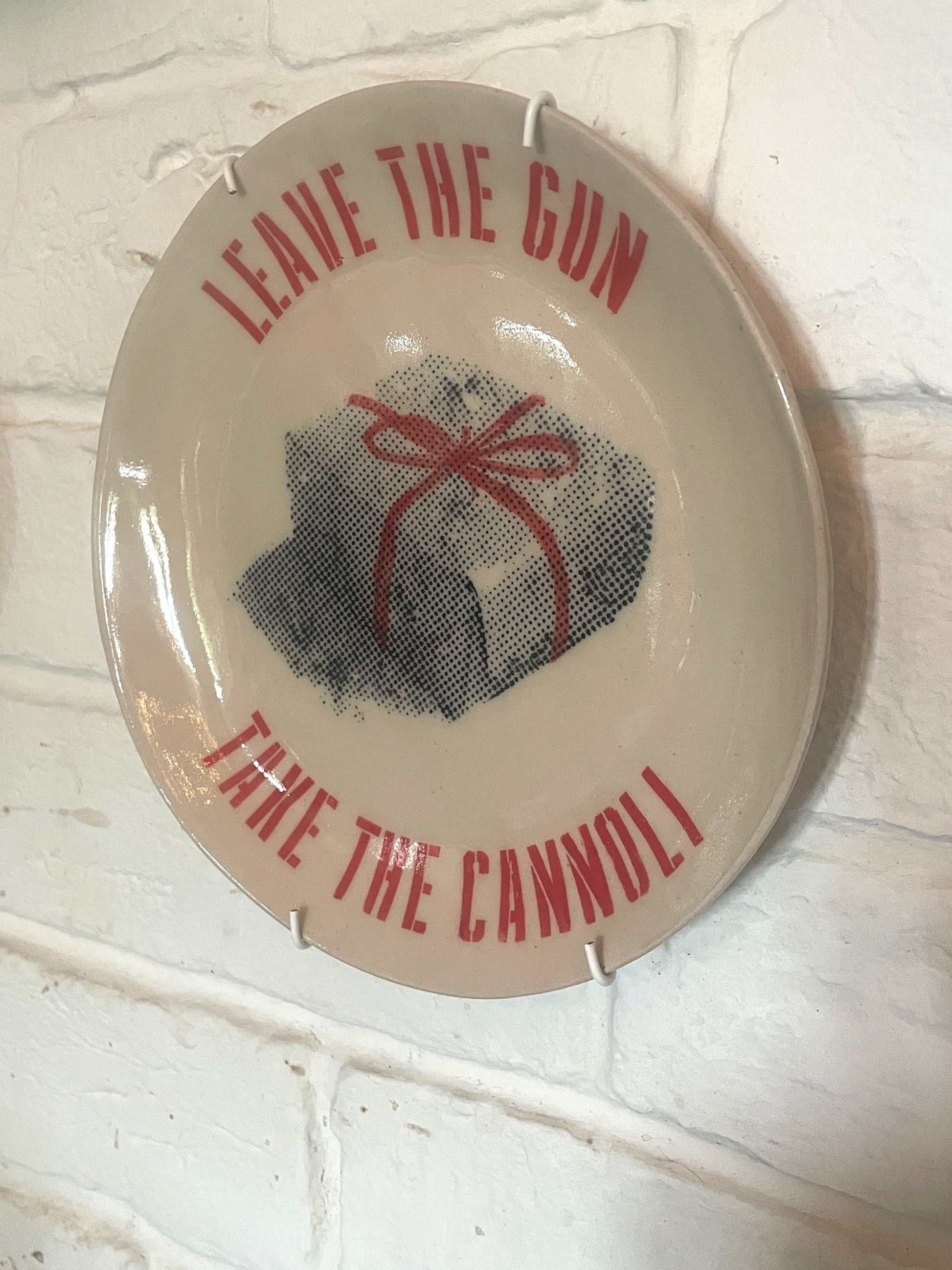 The Godfather – 'Leave The Gun Take The Cannoli' Plate