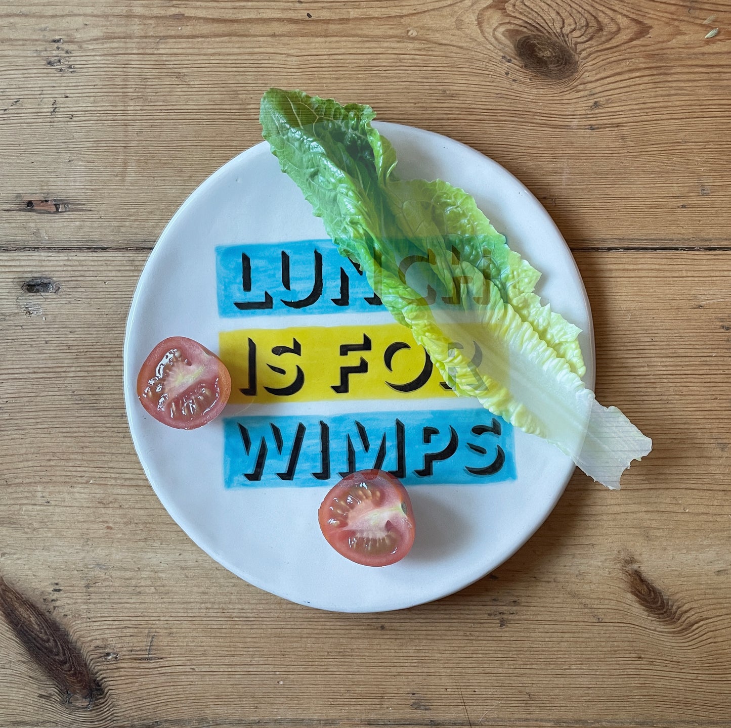 Wall Street – 'Lunch Is For Wimps' Plate