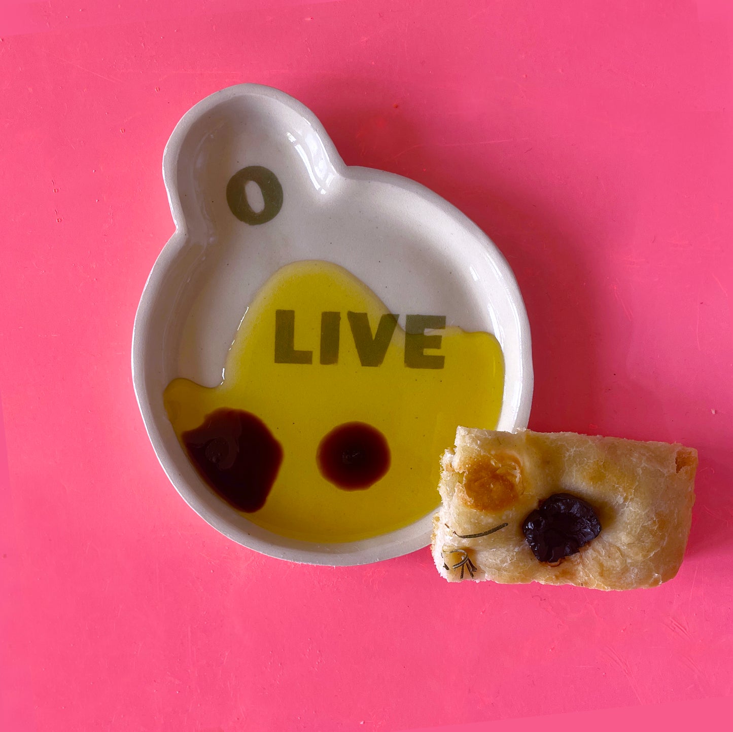 Olive Side Plate
