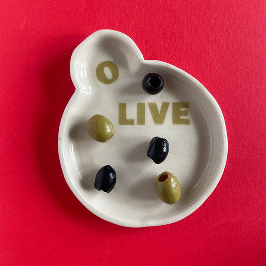 Olive Side Plate