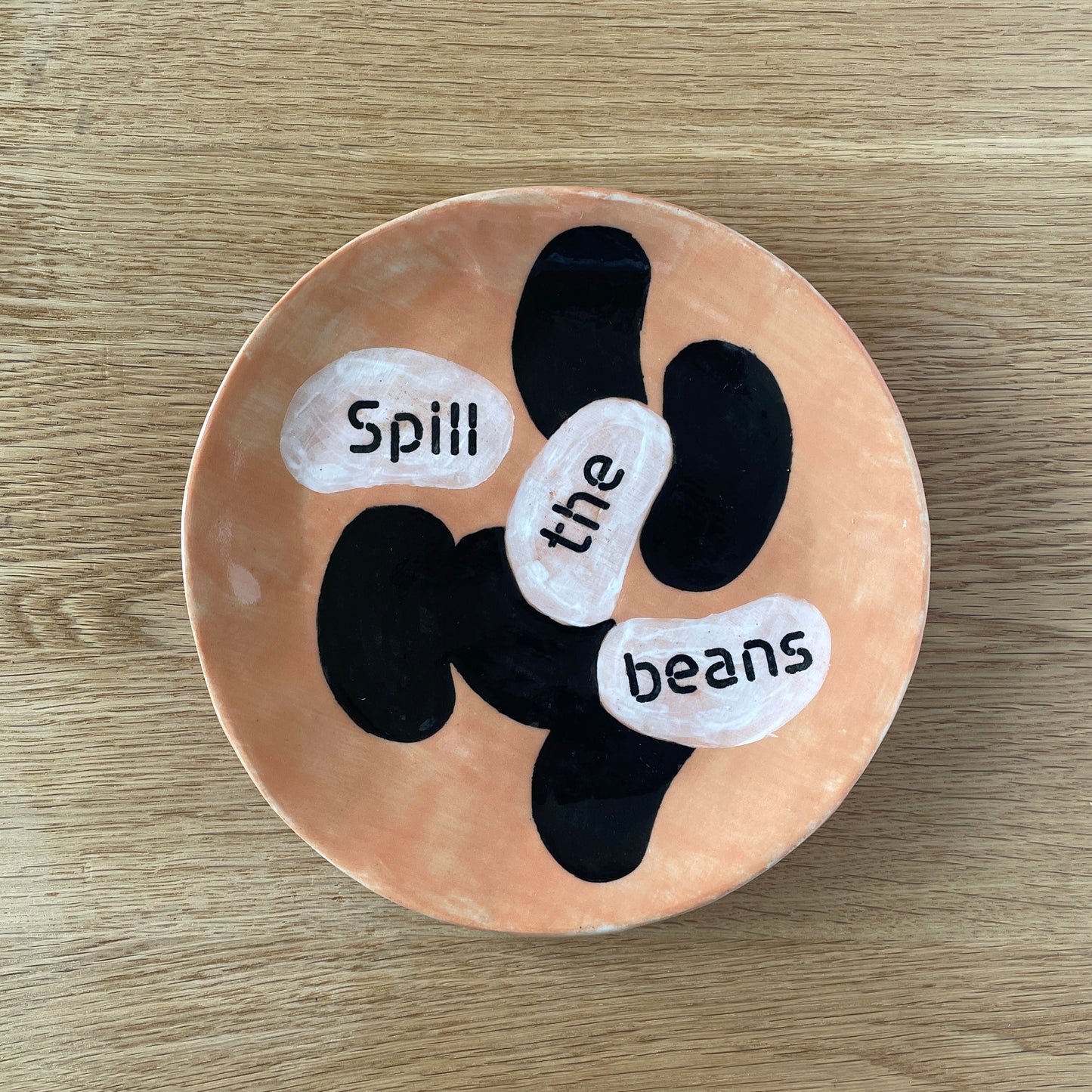 Spill The Beans Plate