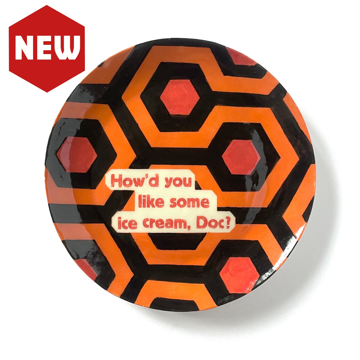 The Shining – 'How'd you like some ice cream, Doc?' Stoneware Plate