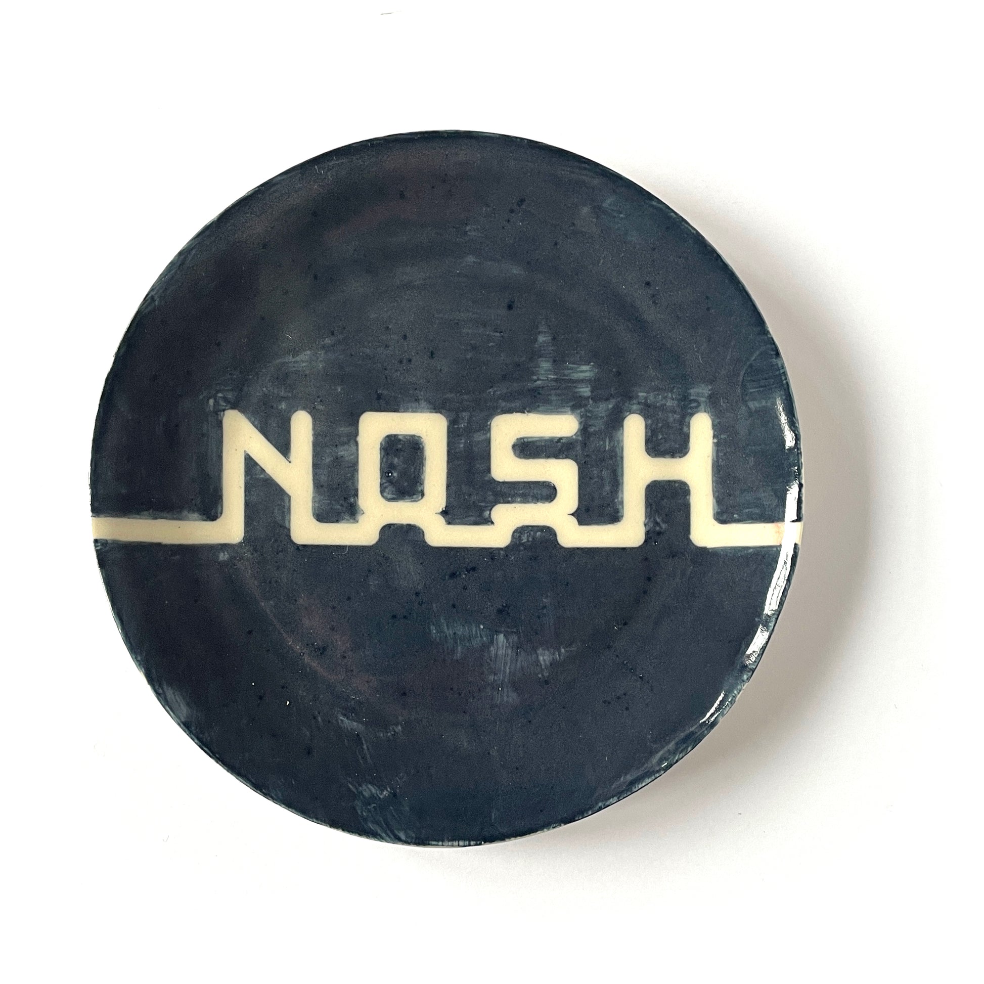 Nosh Plate dark blue