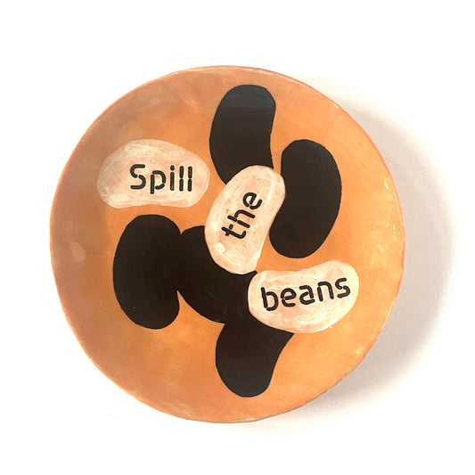 Spill The Beans Plate